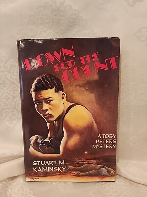 Down for the Count by Stuart M. Kaminsky SIGNED First Edition HC/DJ