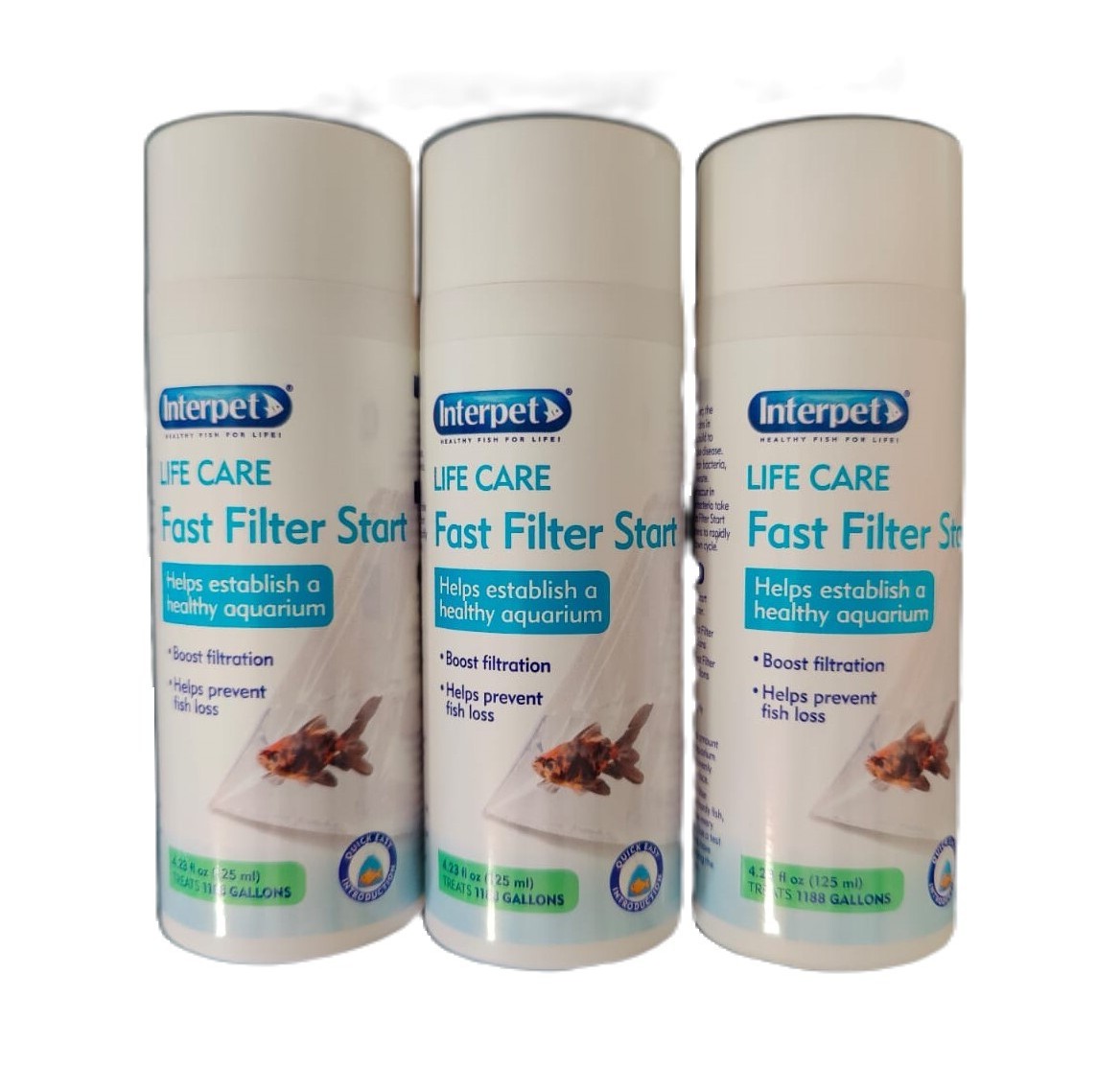 Interpet PF4 Filtereinsätze, 5 Stück | Superfeine Filterpads Für Aquarium-Filter