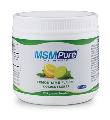 Kala Health MSMPure Lemon-Lime Flavored MSM Coarse Powder