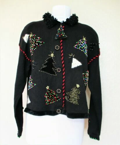 Vintage-Pullover & -Strickjacken für Damen aus Baumwollmischung