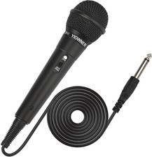 Microfono Profesional Dinamico de Mano Con Cable Para Fiestas Karaoke
