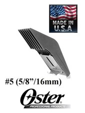 OSTER Clipper Blade 5/8", 16mm, 5 GUIDE ATTACHMENT COMB Fit 3000i,Turbo,Golden