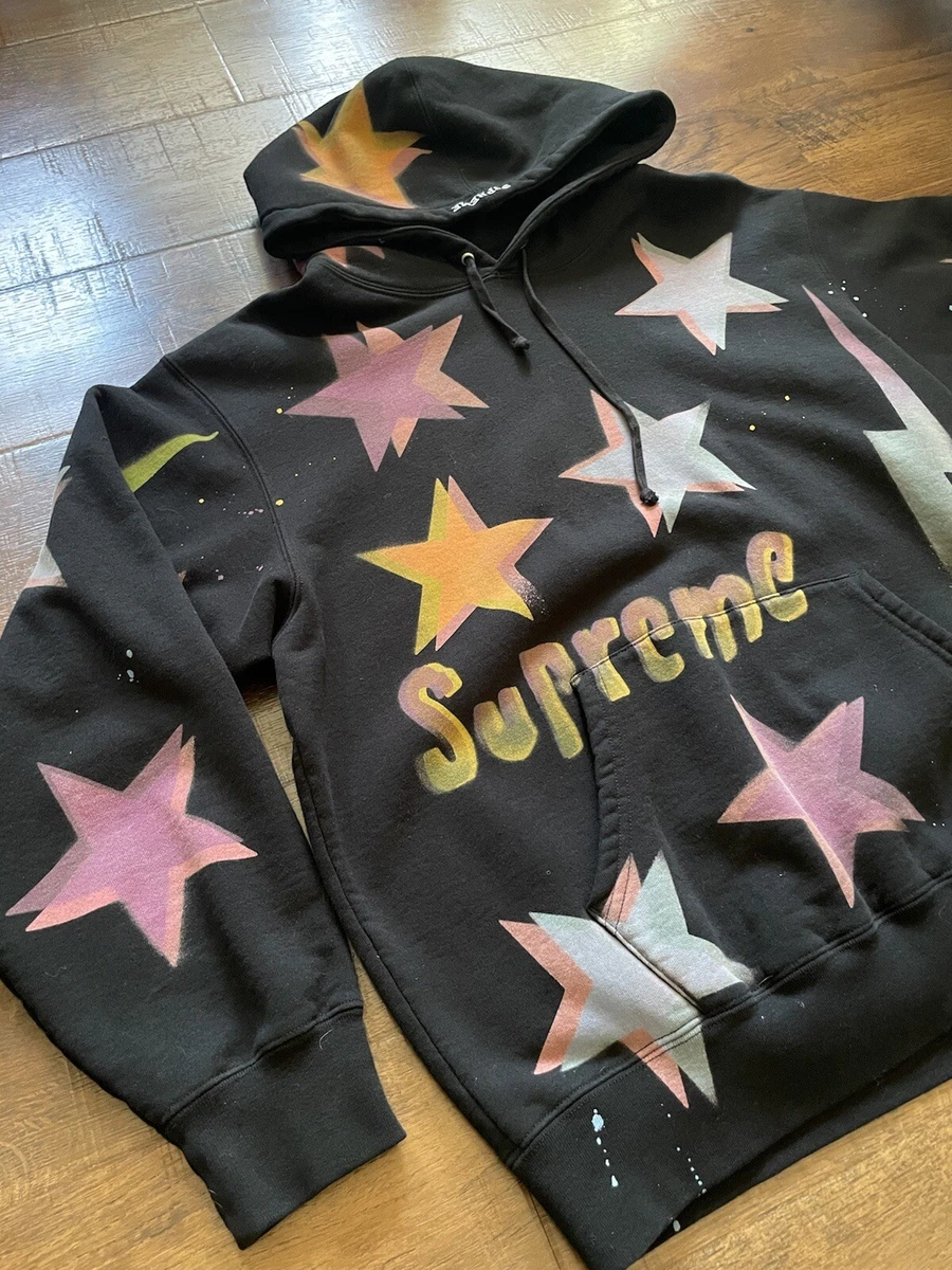 Supreme Gonz Stars Hooded Sweatshirt Size Medium | eBay