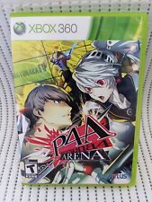 Persona 4: Arena (Microsoft Xbox 360, 2012) CIB Complete in Box Tested N Working