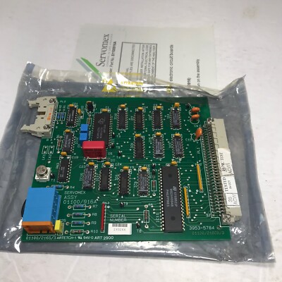 Servomex Printed Circuit Board 3953-5784 Used