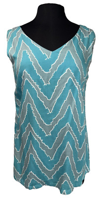 NEW Nomadic Trader Terrace Tank Women Size S Azure Sleeveless Lightweight Travel
