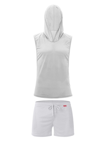 Men Casual Wear Back Sportwear Waistband Outfts Vest Workout Pockets Activewear - 第 18/55 張圖片