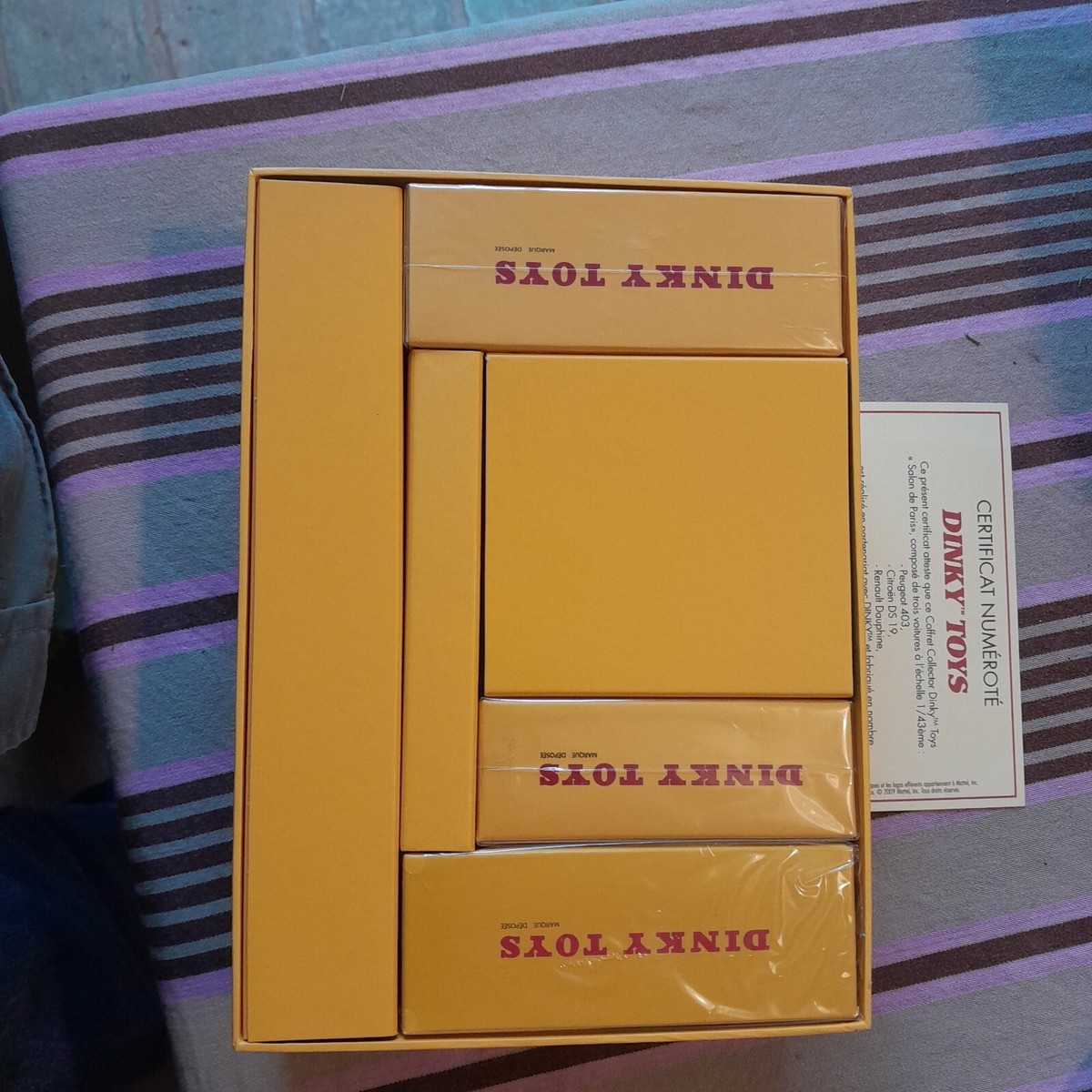 Coffret Dinky Toys – Salon De Paris – DS 19, 403, Dauphine – Atlas – Neuf