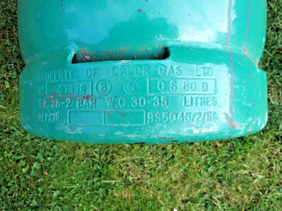 Calor Patio Calor Gas 13kg Bottle Empty Propane LPG Cylinder for BBQ