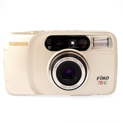 SAMSUNG Fino 70G 35mm Film Camera Tested Great Condition