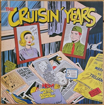 V.A. - The Cruisin' Years Vinyl LP Rockabilly Increase Records 1985