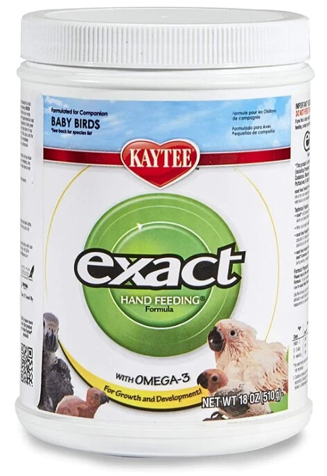 Kaytee Exact Hand Feeding Formula for All Baby Birds (18 oz)