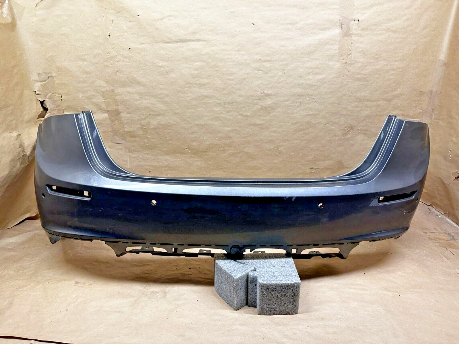 🍉 2014-2017 Maserati Ghibli M157 Rear Bumper Cover Oem Gray Genuine No-Dents