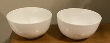 Fitz & Floyd 5 1/2" White Rice Bowls Set(s) of 2