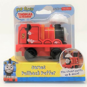 My First Thomas The Tank Pullback Puffer James Red Engine Train