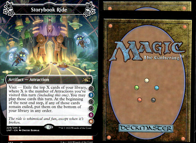 storybook cards mtg Magic the Gathering EMPTY TEMPEST STARTER SET DECK BOX With MTG Den Of The Bugbear