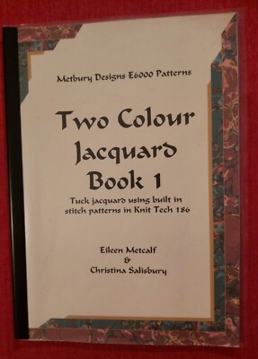 Strickmusterbuch - zweifarbiges Jacquardbuch 1 - Passap/Pfaff E6000 