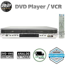 Zenith ZDX-313 DVD VCR Combo Player VHS Hi-Fi Stereo Progressive Scan