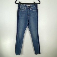 Athleta Womens Size 4 Ultra Skinny Tuxedo sculptek Jeans High Rise Blue 29  