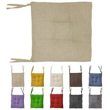 Coprisedie Cuscini Sedie Cucina Set da 4 Cuscini Sedia da Giardino, Sala Pranzo