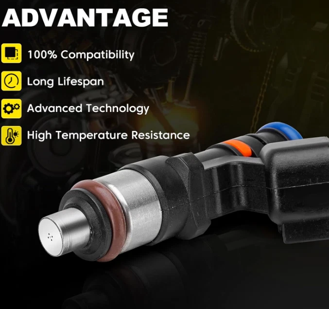 适用于 Polaris RZR S 800 / 2 燃油喷射器 带线束 EFI 2011-2014 PTO MAG 侧面 — 第 3/4 张图片