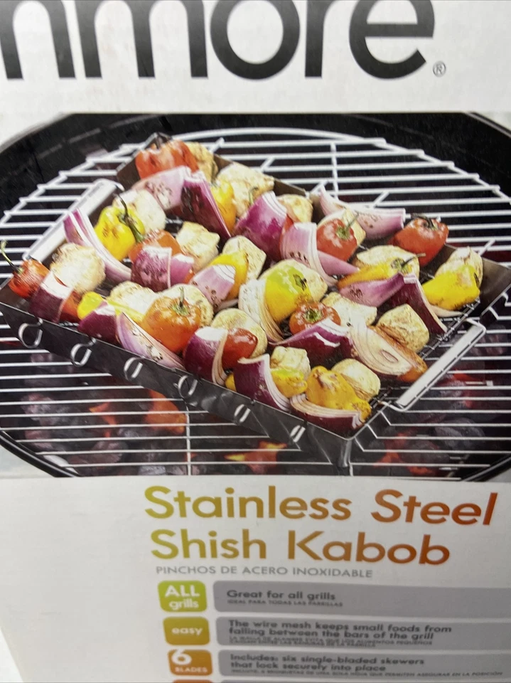 STAINLESS STEEL SHISH  KABOB SET By Kenmore - Image 2 of 4