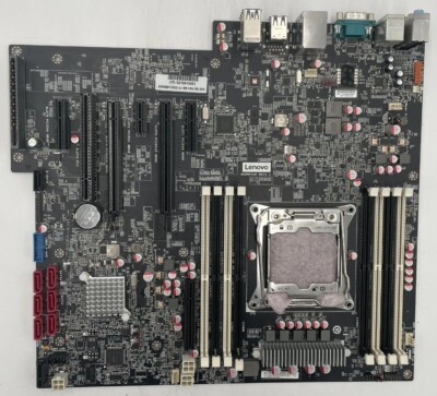 For Lenovo Thinkstation P510 Motherboard X99 DDR4 VGA ATX TESTED 0FC922 0FC921