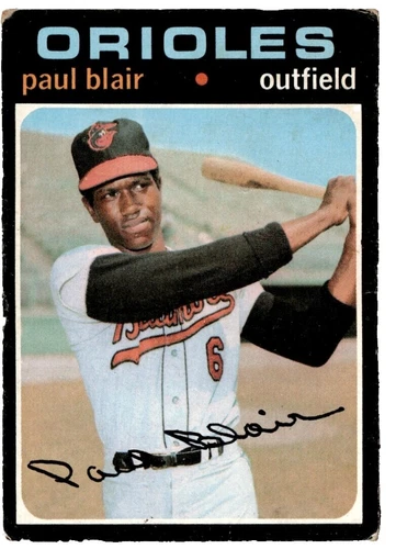 Paul Blair Trading Cards