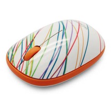 Bornd E220 Wireless 2.4GHz Optical Mouse Slim-Rainbow 