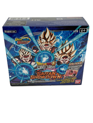 B15 EN Dragonball Super Saiyan Showdown Booster Display Unison Warrior 6 OVP