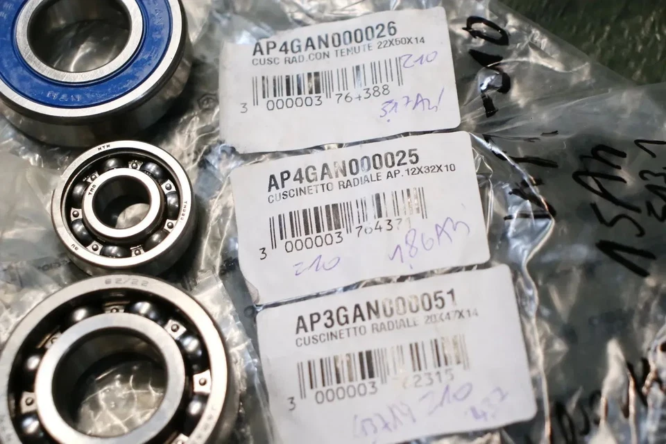 Getriebe Lager Revison Kit Morini Motor Aprilia Mojito SR Ditech Katana Formula - Bild 4 von 4