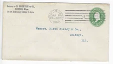 1894-POSTAL HISTORY COVER-N. BOYNTON & CO.-BOSTON, MASSACHUSETTS
