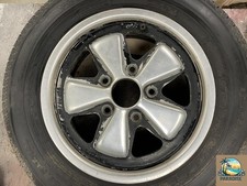 1969-1977 Porsche 911 Fuch Wheel 6x15 Et36 Black 91136102010 Ss 90136101206