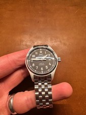IWC Pilot's Watch Black Men's Watch 40MM on Bracelet