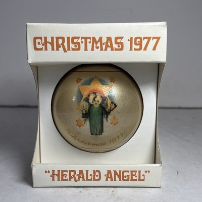 1977 Schmid Brothers Herald Angel Christmas Ornament Hummel NIB
