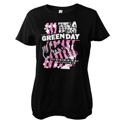Offiziell Lizenziertes Green Day - American Dream Damen T-Shirt