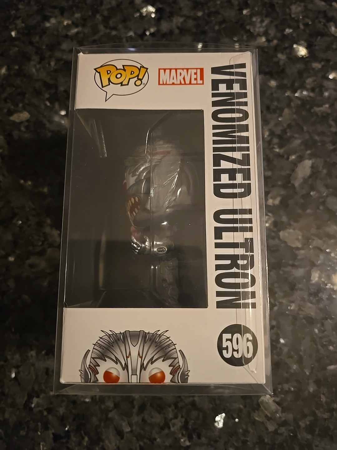 Funko Pop! Marvel Venom - #596 Venomized Ultron NEW w/Free Protector 