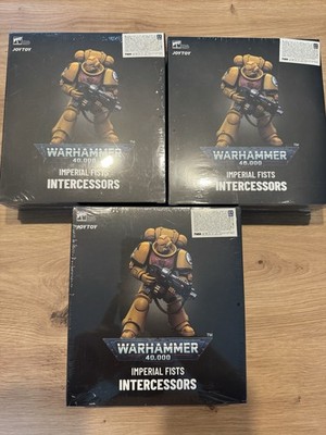 Warhammer 40k Imperial Fists Intercessors Actionfigur 12cm JoyToy 3X