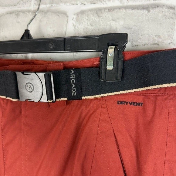The North Face DryVent Rústico Naranja Forrado Snowboard Nieve Pantalones Para Hombre MEDIANO Foto 3 de 4