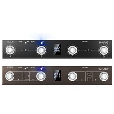 For MIDI Footswitch Controller Rechargeable 4...