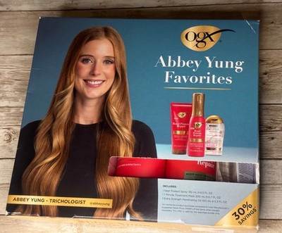 ogx Abbey Yung Favorites Hair products Spray, Mask, Oil Treatments Brand New