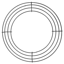  Wire Wreath Making Rings Wall Decor Iron Craft Hanging Decorations