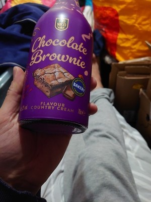 leere Limited Edition Chocolate Brownie Baileys Flasche mit Schraubverschluss