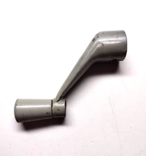 Gray Color 5/16" Spline Casement Window Crank Handle for Operator Non Handed