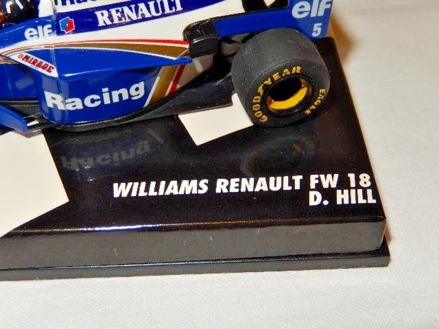 Williams Renault FW18 D.Hill   Minichamps OVP  1:43 - Bild 3 von 3