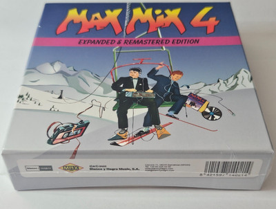 CD Box-Set Limited Edition Max Mix 4 Mixed by Toni Peret + J.Maria Castells -OVP