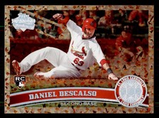 2011 Topps #87 Daniel Descalso Cognac Diamond Anniversary St. Louis Cardinals