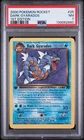 2000 POKEMON ROCKET 1ST EDITION #25 DARK GYARADOS PSA 7