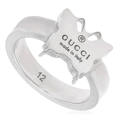 Gucci Trademark Ladies Sterling Sterling Band Ring YBC223868001