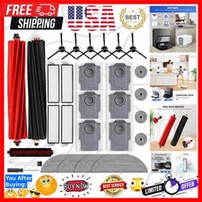 29PCS Accessories Kit for Roborock S8 Max/MaxV Ultra Robot Vacuum, 2 Main Bru...